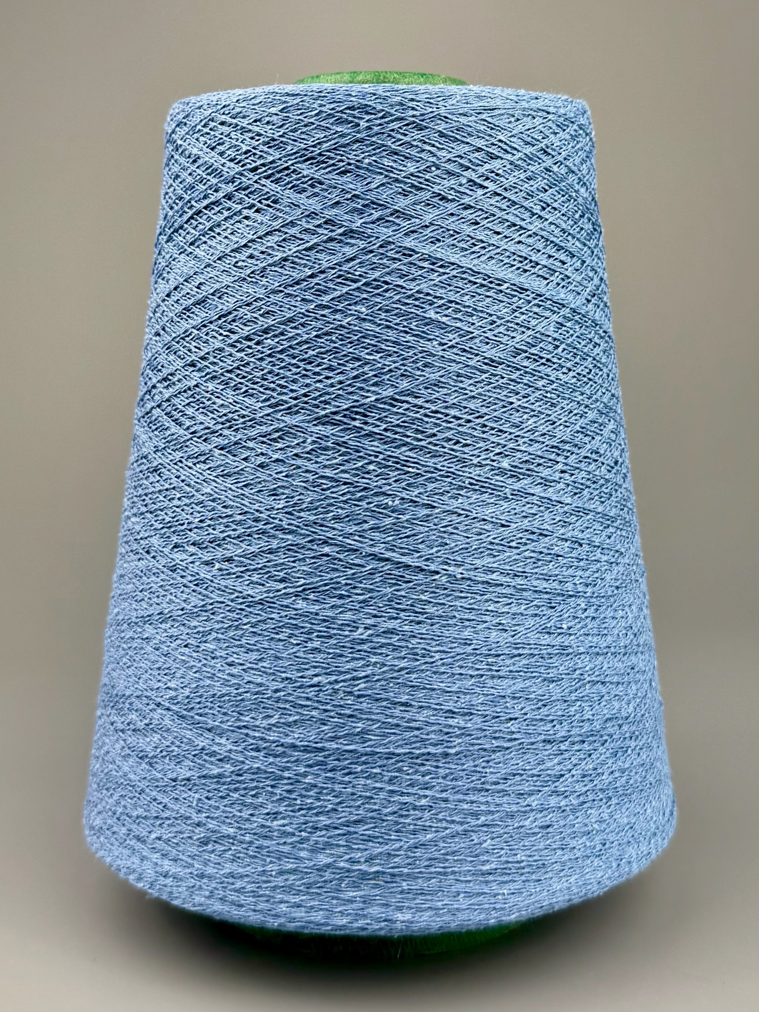 Toscano S.r.L. Art. Spezz 852 Nm 2/34 – Garn aus Seide, Baumwolle und Viskose col. 28 Denimblau foto 2